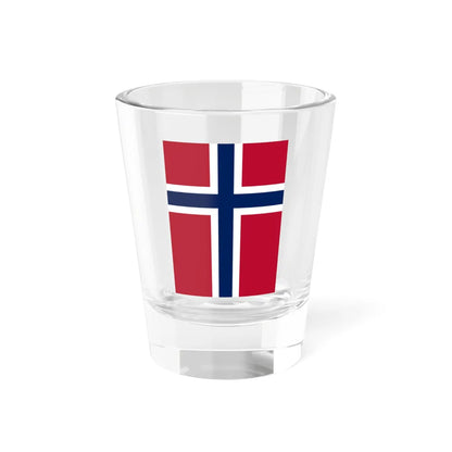 Flag of Norway vertical (Norway) Shot Glass 1.5oz 1.5oz - Go Mug Yourself