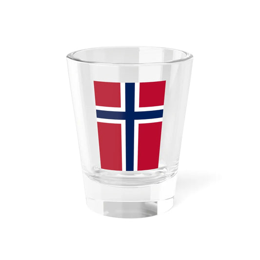 Flag of Norway vertical (Norway) Shot Glass 1.5oz 1.5oz - Go Mug Yourself
