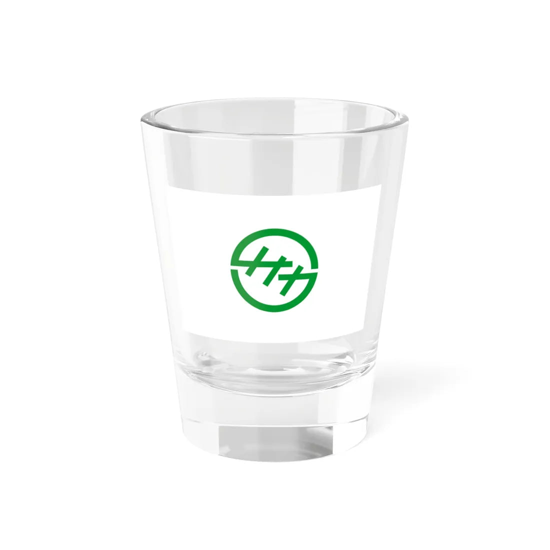 Flag of Nosaka Chiba 1977-2006 (Japan) Shot Glass 1.5oz 1.5oz - Go Mug Yourself