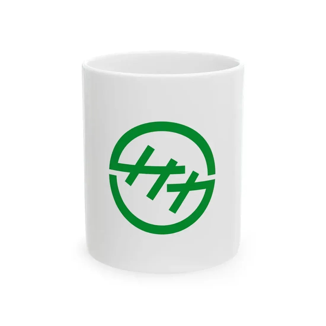 Flag of Nosaka Chiba 1977-2006 (Japan) White Coffee Mug 11oz - Go Mug Yourself