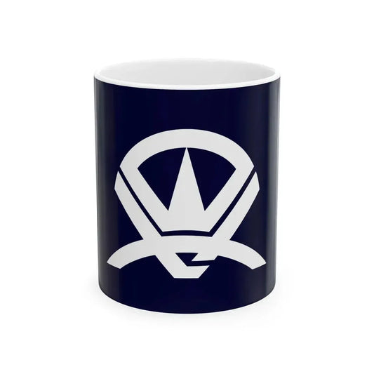 Flag of Nose Osaka (Japan) White Coffee Mug 11oz - Go Mug Yourself