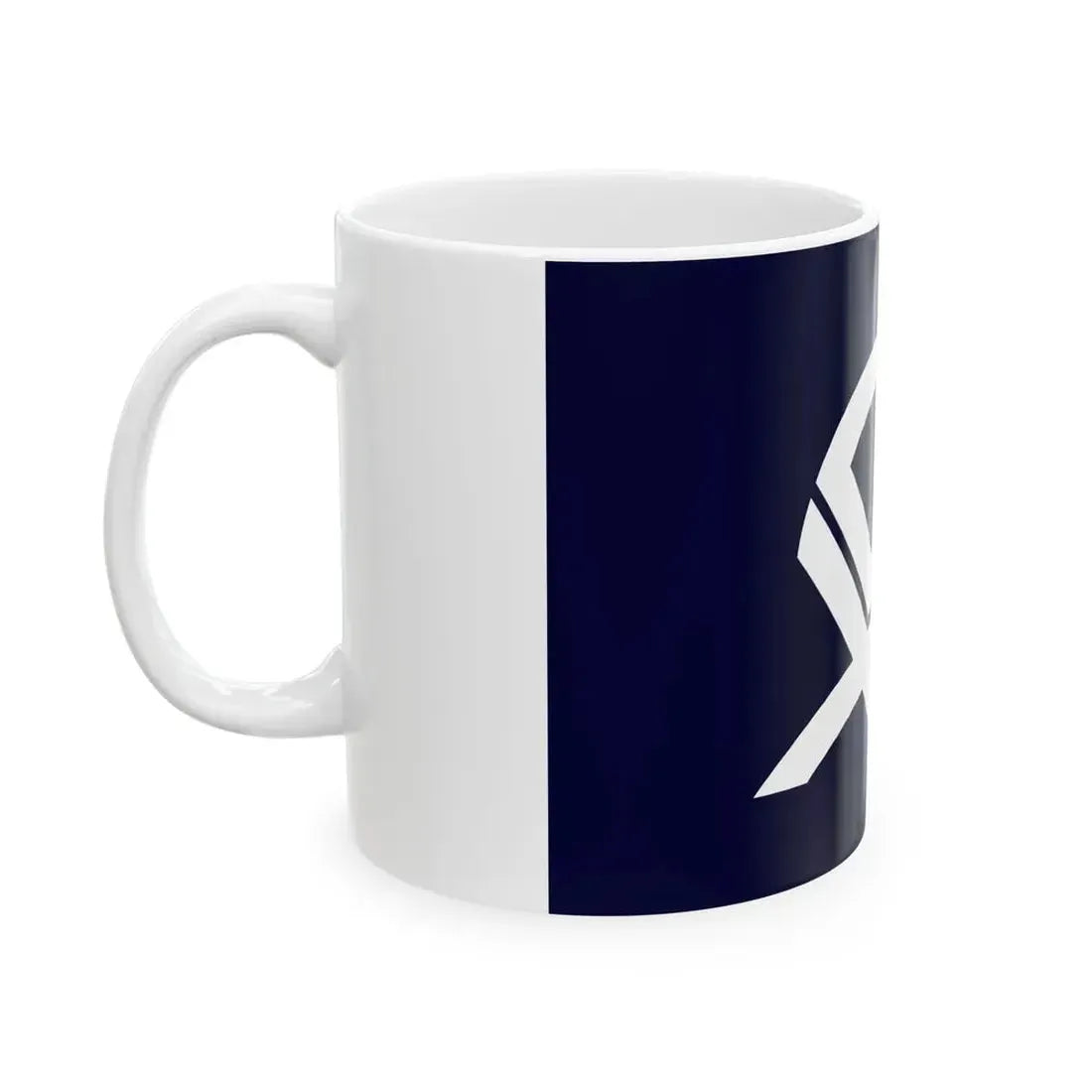 Flag of Nose Osaka (Japan) White Coffee Mug - Go Mug Yourself