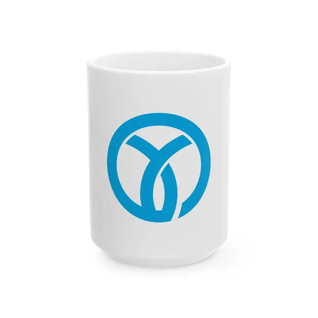 Flag of Noto Ishikawa 1975-2005 (Japan) White Coffee Mug 15oz - Go Mug Yourself