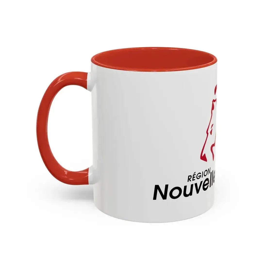 Flag of Nouvelle Aquitaine France 2 - Accent Coffee Mug - Go Mug Yourself