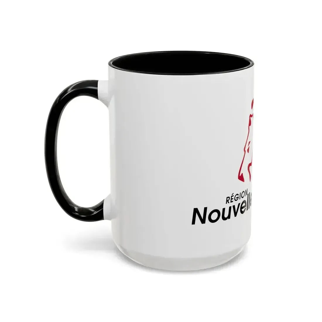 Flag of Nouvelle Aquitaine France 2 - Accent Coffee Mug - Go Mug Yourself