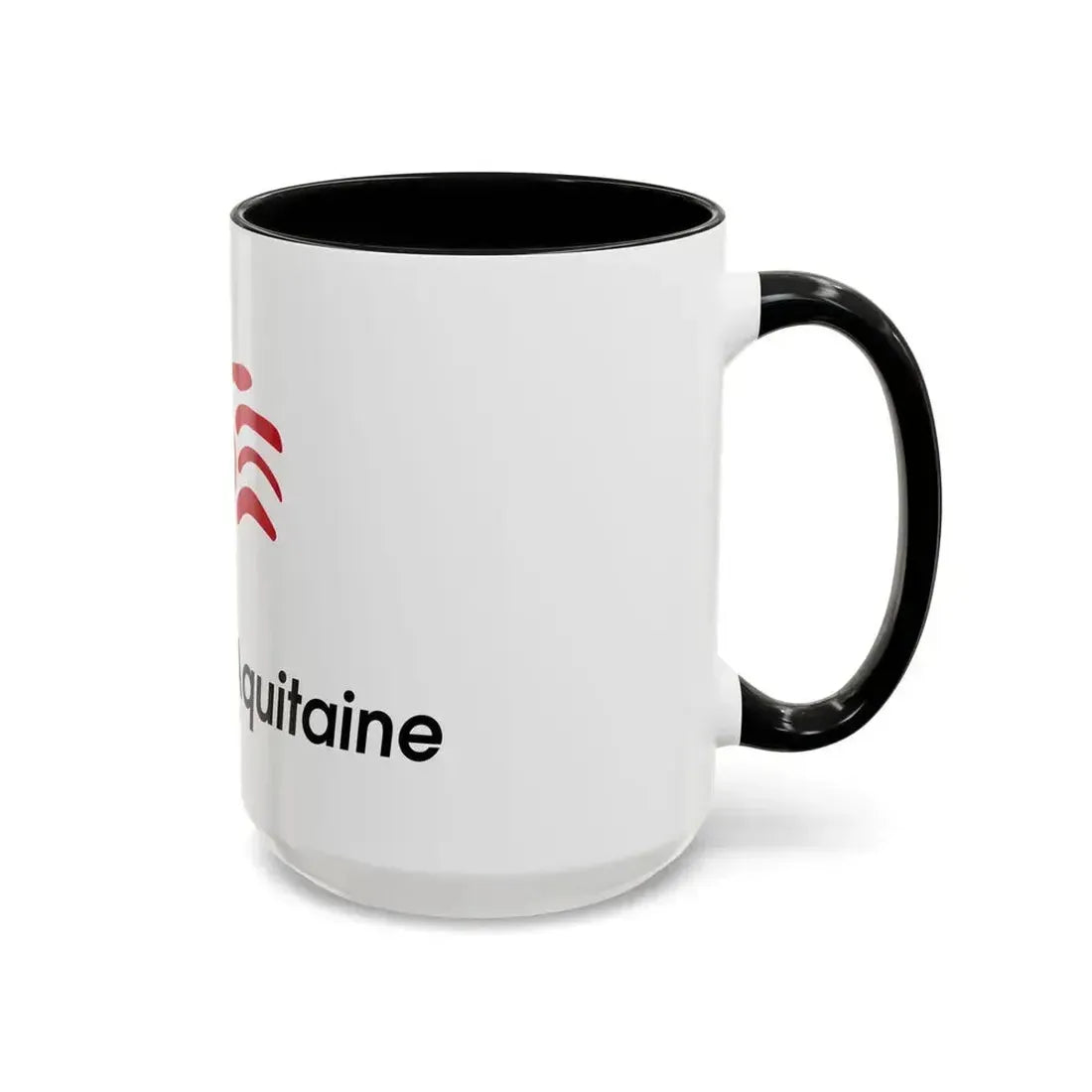 Flag of Nouvelle Aquitaine France 2 - Accent Coffee Mug - Go Mug Yourself