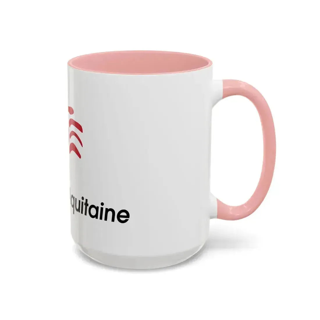 Flag of Nouvelle Aquitaine France 2 - Accent Coffee Mug - Go Mug Yourself