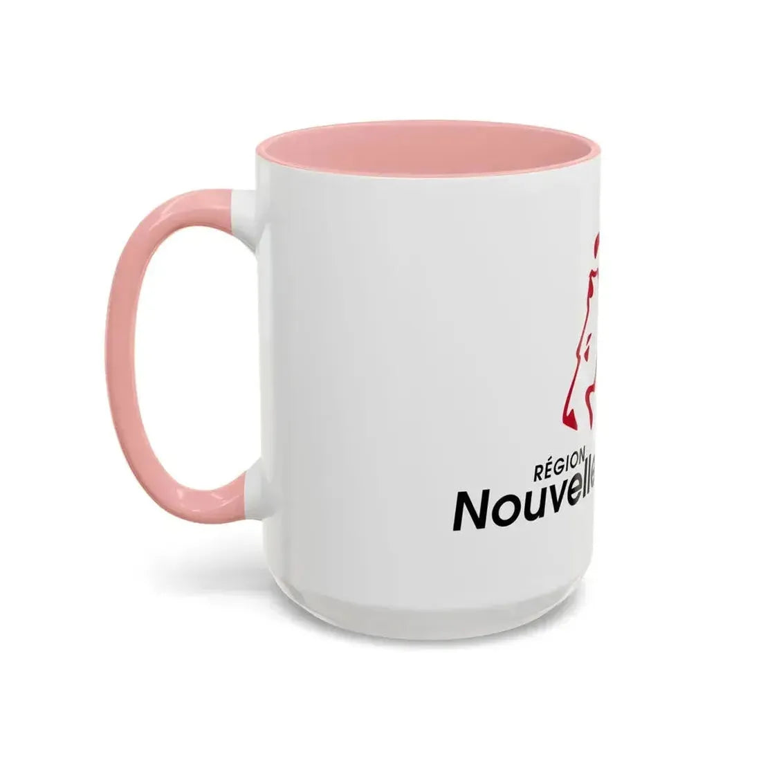Flag of Nouvelle Aquitaine France 2 - Accent Coffee Mug - Go Mug Yourself