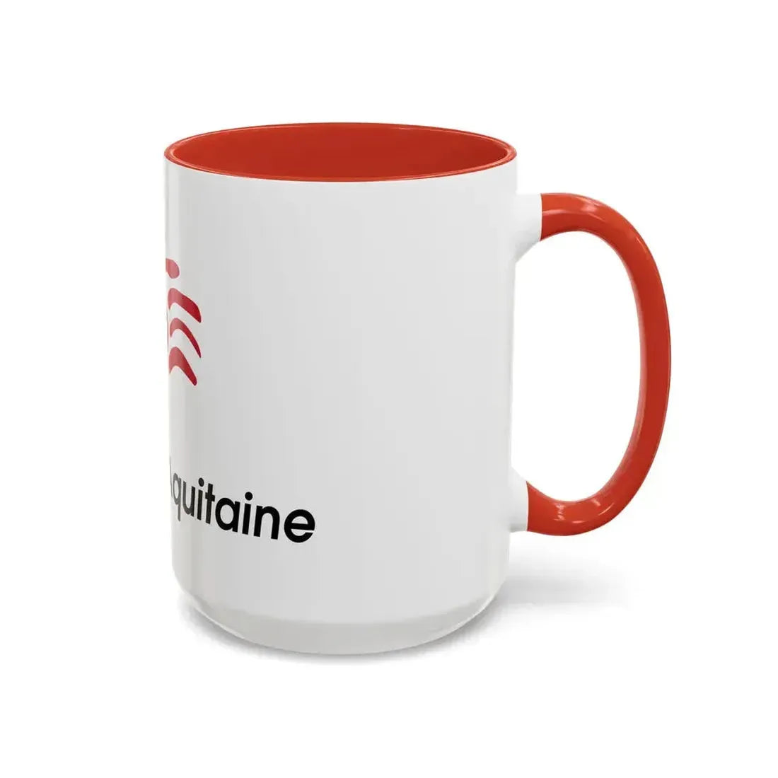 Flag of Nouvelle Aquitaine France 2 - Accent Coffee Mug - Go Mug Yourself