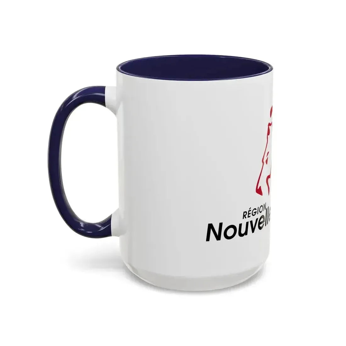 Flag of Nouvelle Aquitaine France 2 - Accent Coffee Mug - Go Mug Yourself
