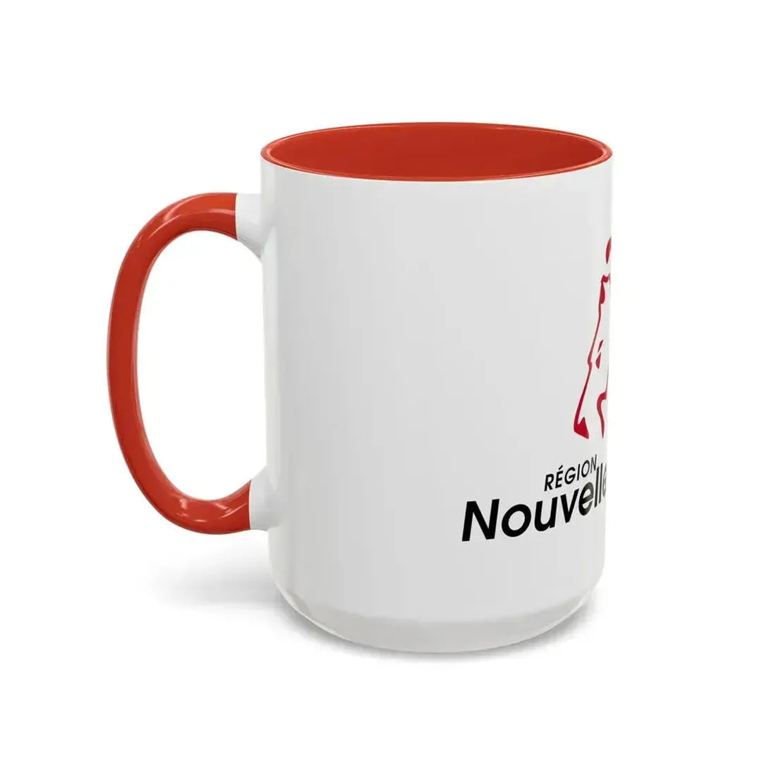 Flag of Nouvelle Aquitaine France 2 - Accent Coffee Mug - Go Mug Yourself