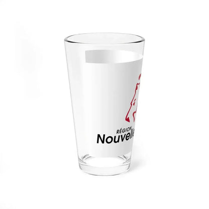 Flag of Nouvelle Aquitaine France 2 - Pint Glass 16oz - Go Mug Yourself