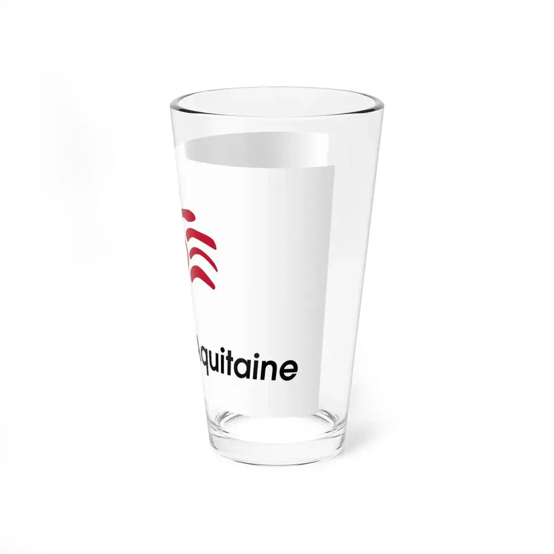 Flag of Nouvelle Aquitaine France 2 - Pint Glass 16oz - Go Mug Yourself