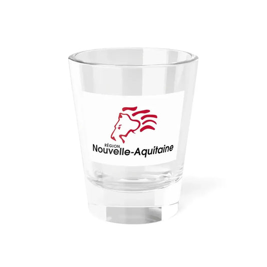 Flag of Nouvelle Aquitaine France 2 - Shot Glass 1.5oz 1.5oz - Go Mug Yourself