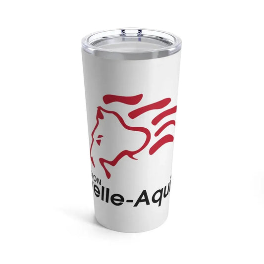 Flag of Nouvelle Aquitaine France 2 - Tumbler 20oz 20oz - Go Mug Yourself