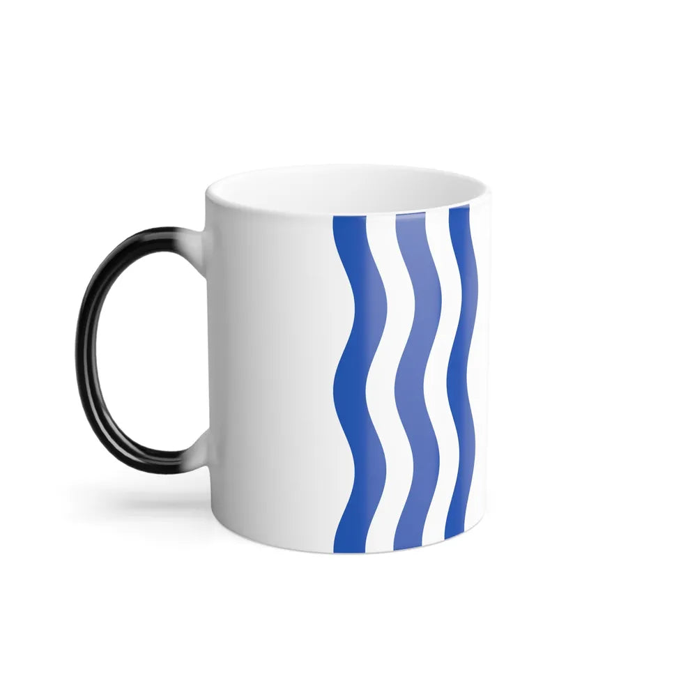 Flag of Nouvelle Aquitaine France - Color Changing Coffee Mug-Go Mug Yourself