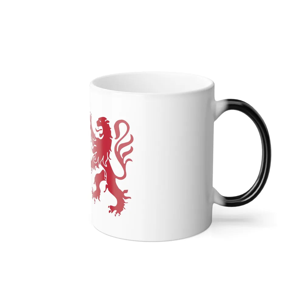 Flag of Nouvelle Aquitaine France - Color Changing Coffee Mug-Go Mug Yourself