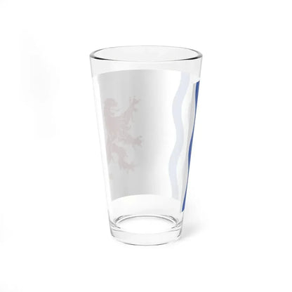 Flag of Nouvelle Aquitaine France - Pint Glass 16oz - Go Mug Yourself