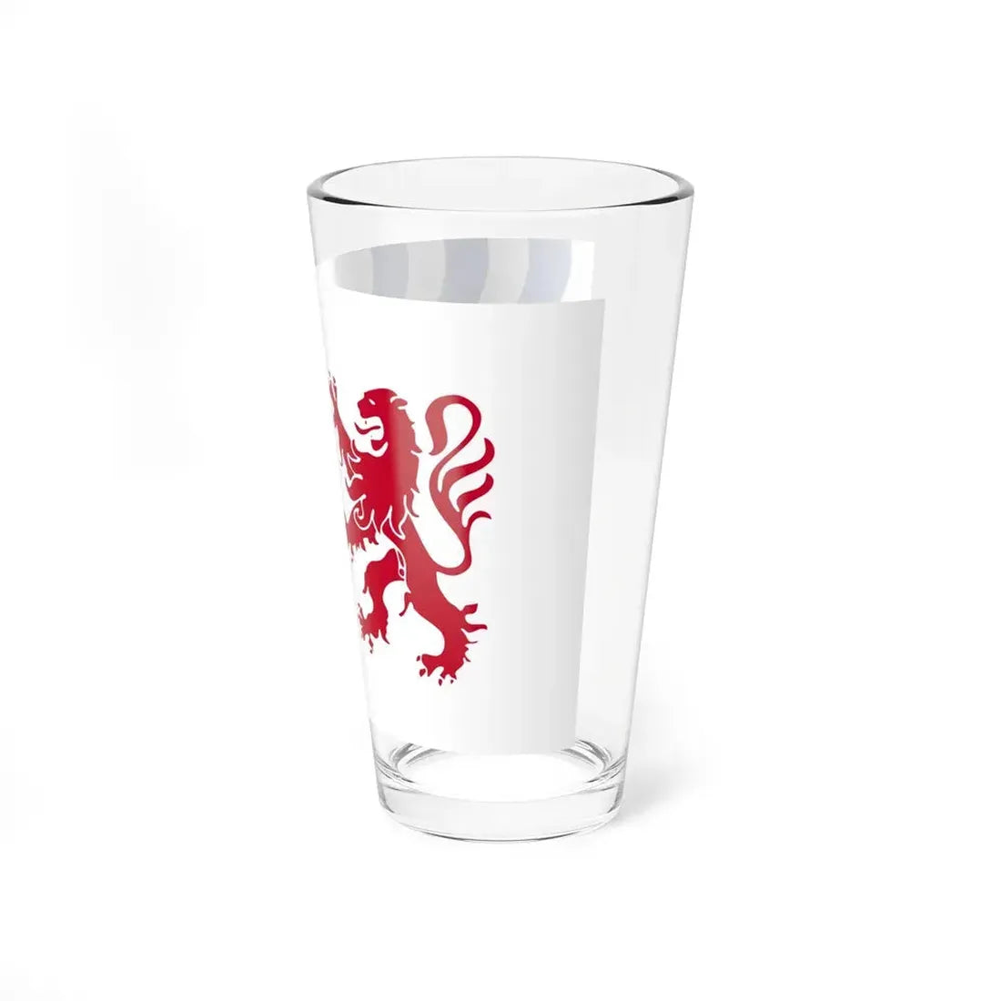 Flag of Nouvelle Aquitaine France - Pint Glass 16oz - Go Mug Yourself