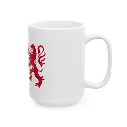 Flag of Nouvelle Aquitaine France - White Coffee Mug - Go Mug Yourself