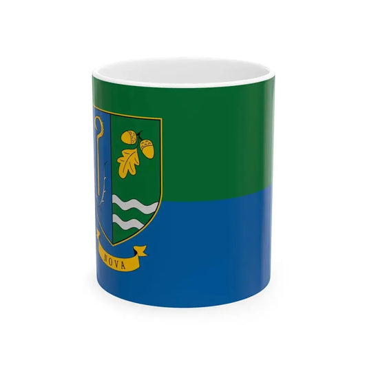 Flag of Nova Hungary (Hungary) White Coffee Mug 11oz - Go Mug Yourself