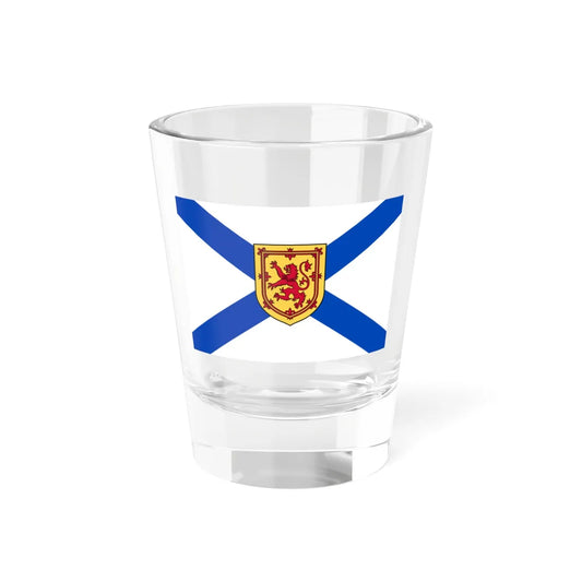 Flag of Nova Scotia 3-2 (Canada) Shot Glass 1.5oz 1.5oz - Go Mug Yourself