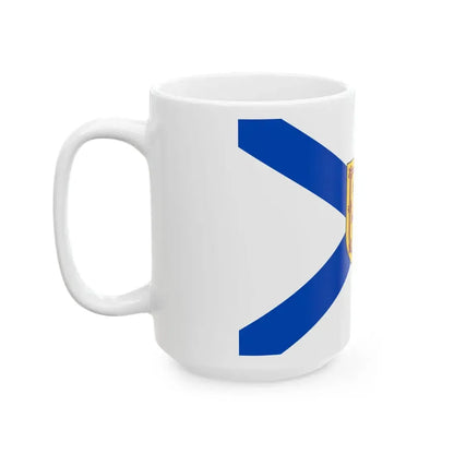 Flag of Nova Scotia 3-2 (Canada) White Coffee Mug - Go Mug Yourself