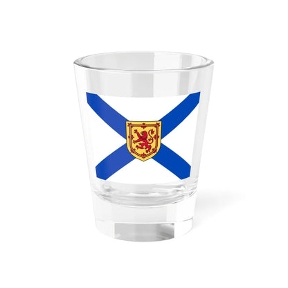 Flag of Nova Scotia 3 by 4 ratio (Canada) Shot Glass 1.5oz 1.5oz - Go Mug Yourself