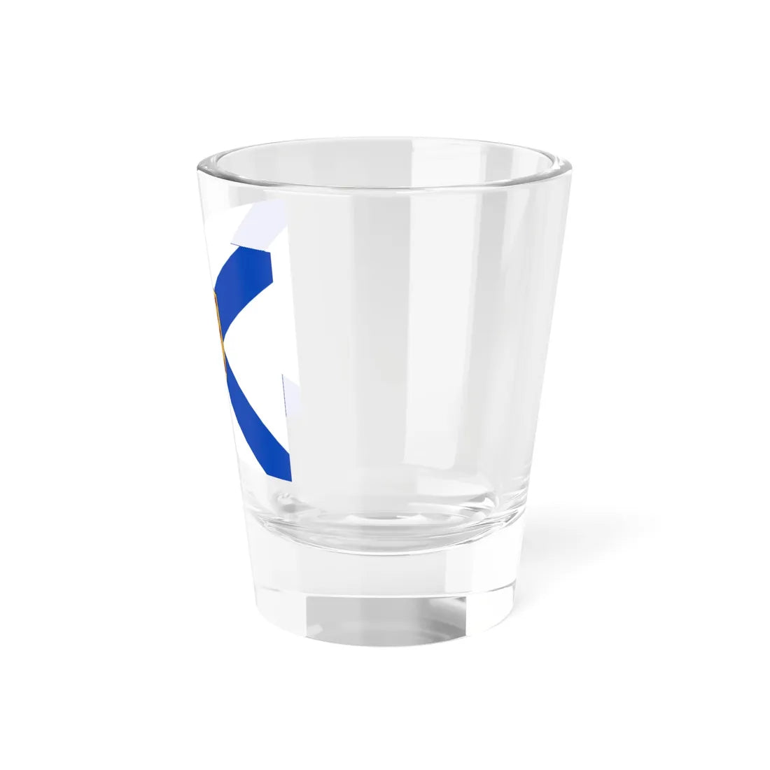 Flag of Nova Scotia 3 by 4 ratio (Canada) Shot Glass 1.5oz - Go Mug Yourself