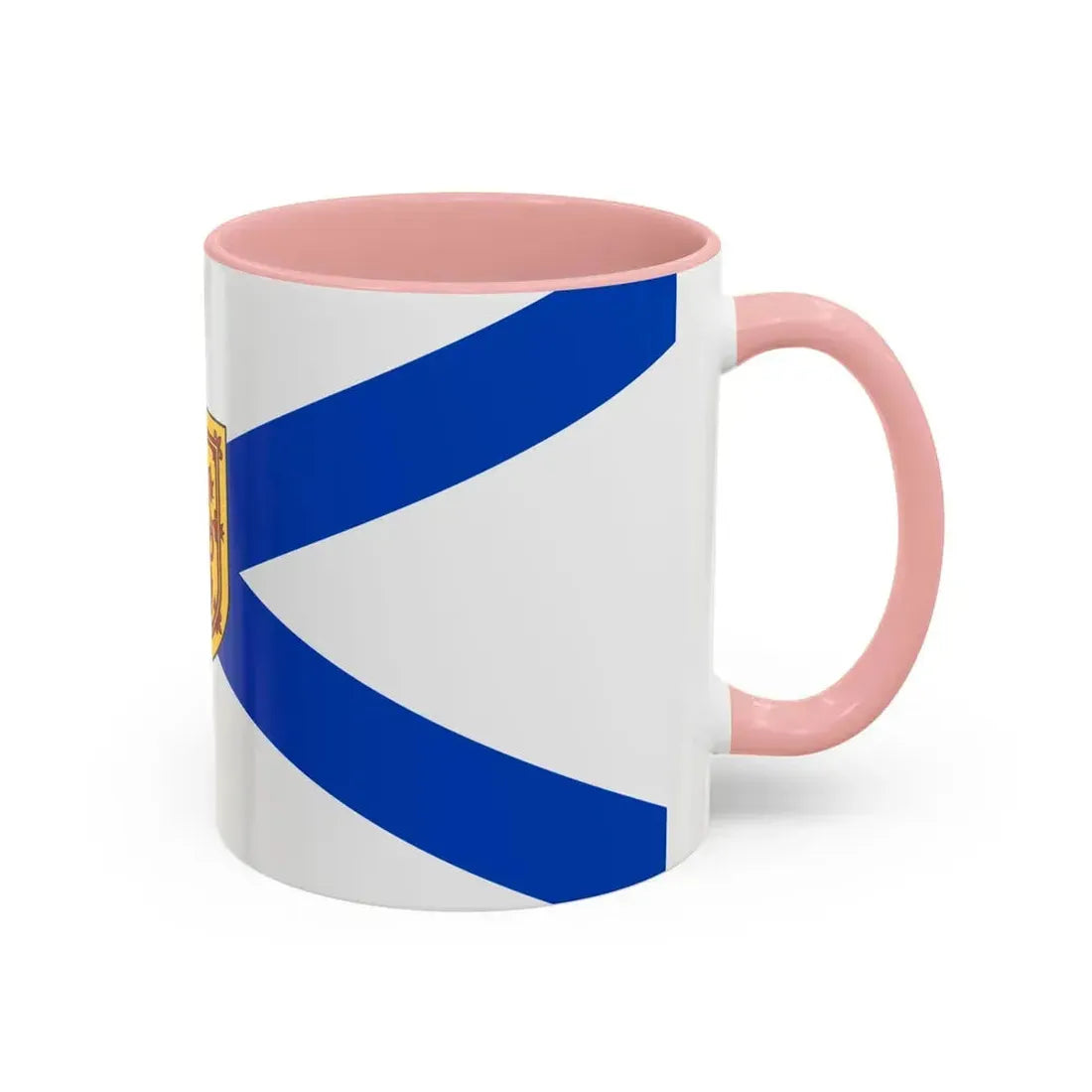 Flag of Nova Scotia Canada - Accent Coffee Mug - Go Mug Yourself