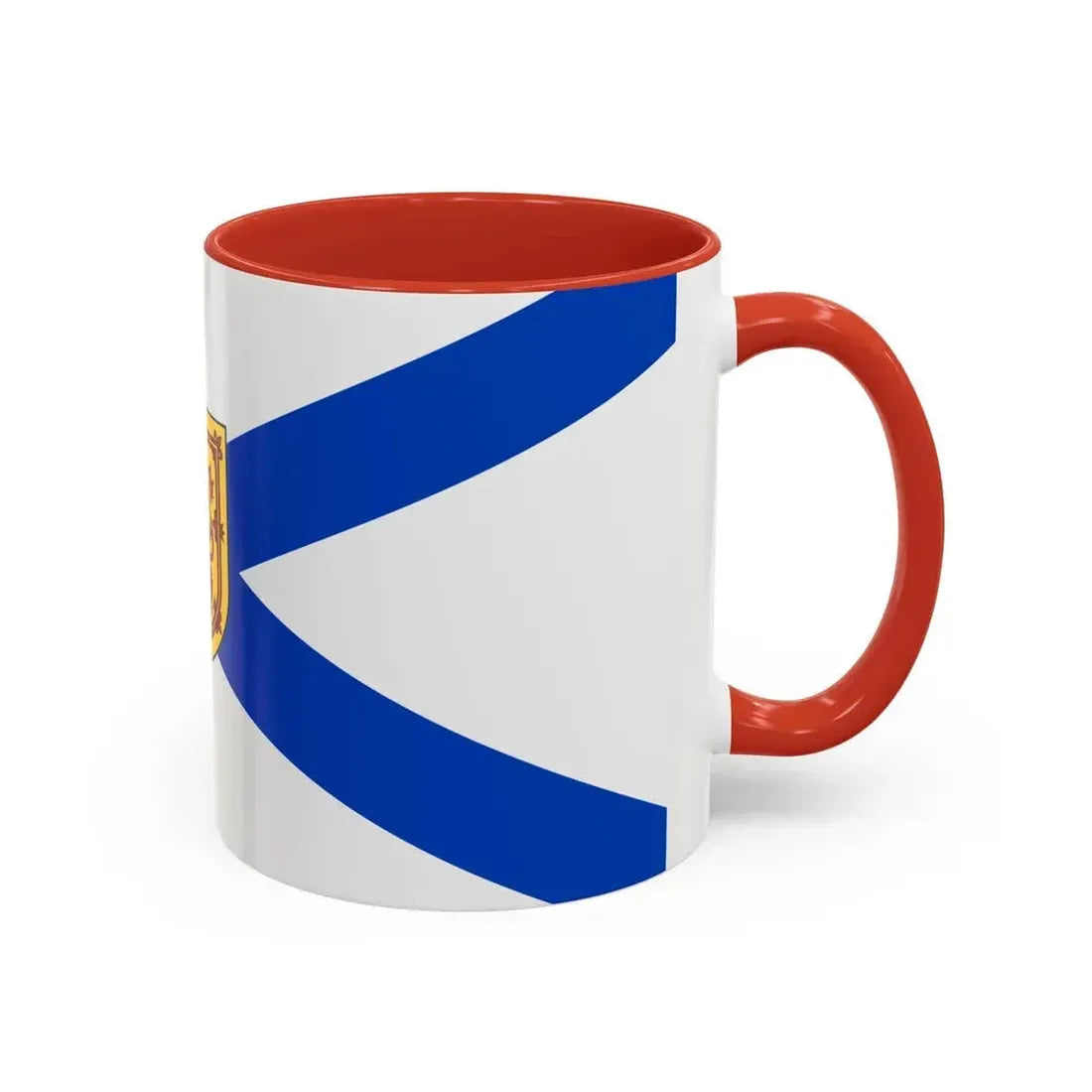 Flag of Nova Scotia Canada - Accent Coffee Mug - Go Mug Yourself