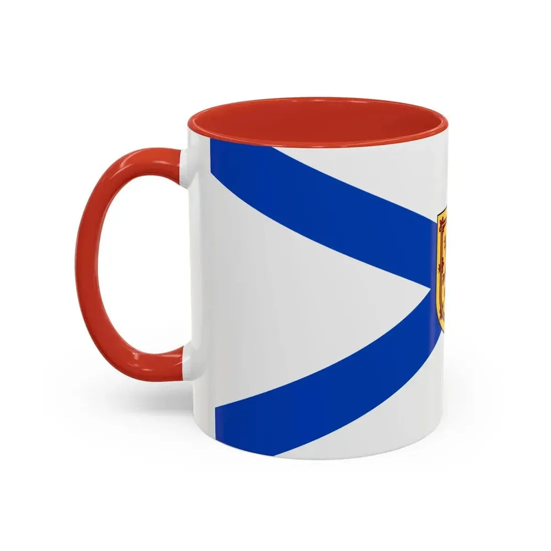 Flag of Nova Scotia Canada - Accent Coffee Mug - Go Mug Yourself