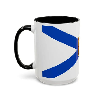 Flag of Nova Scotia Canada - Accent Coffee Mug - Go Mug Yourself