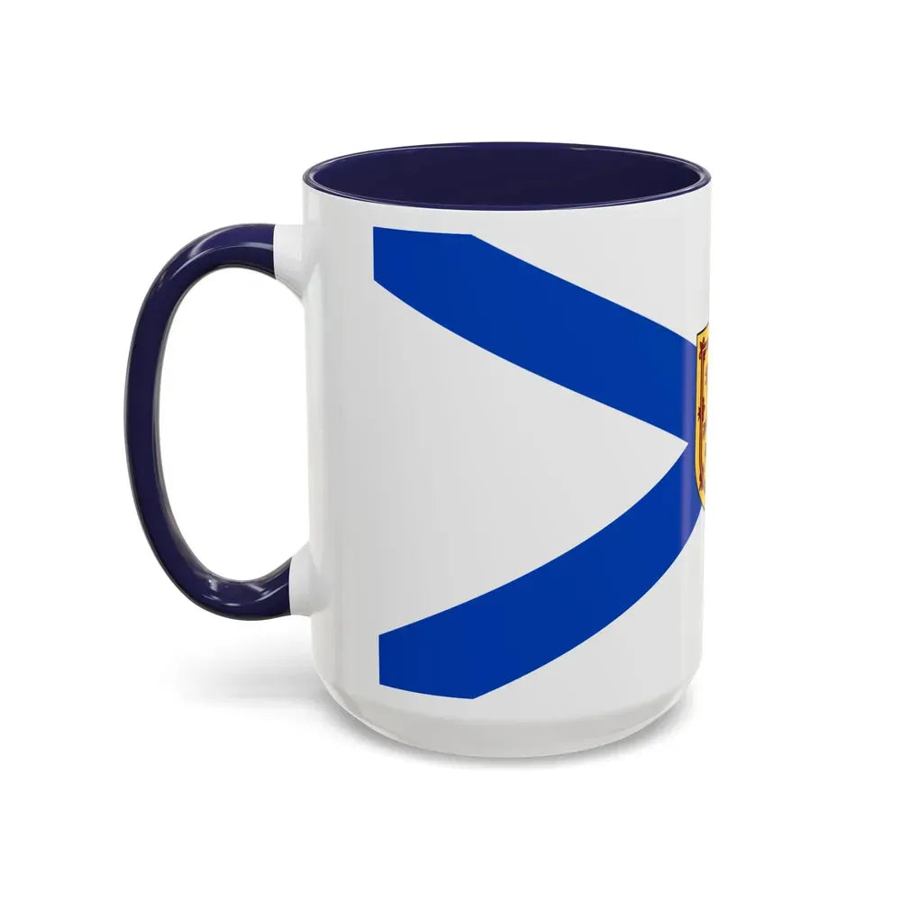 Flag of Nova Scotia Canada - Accent Coffee Mug - Go Mug Yourself