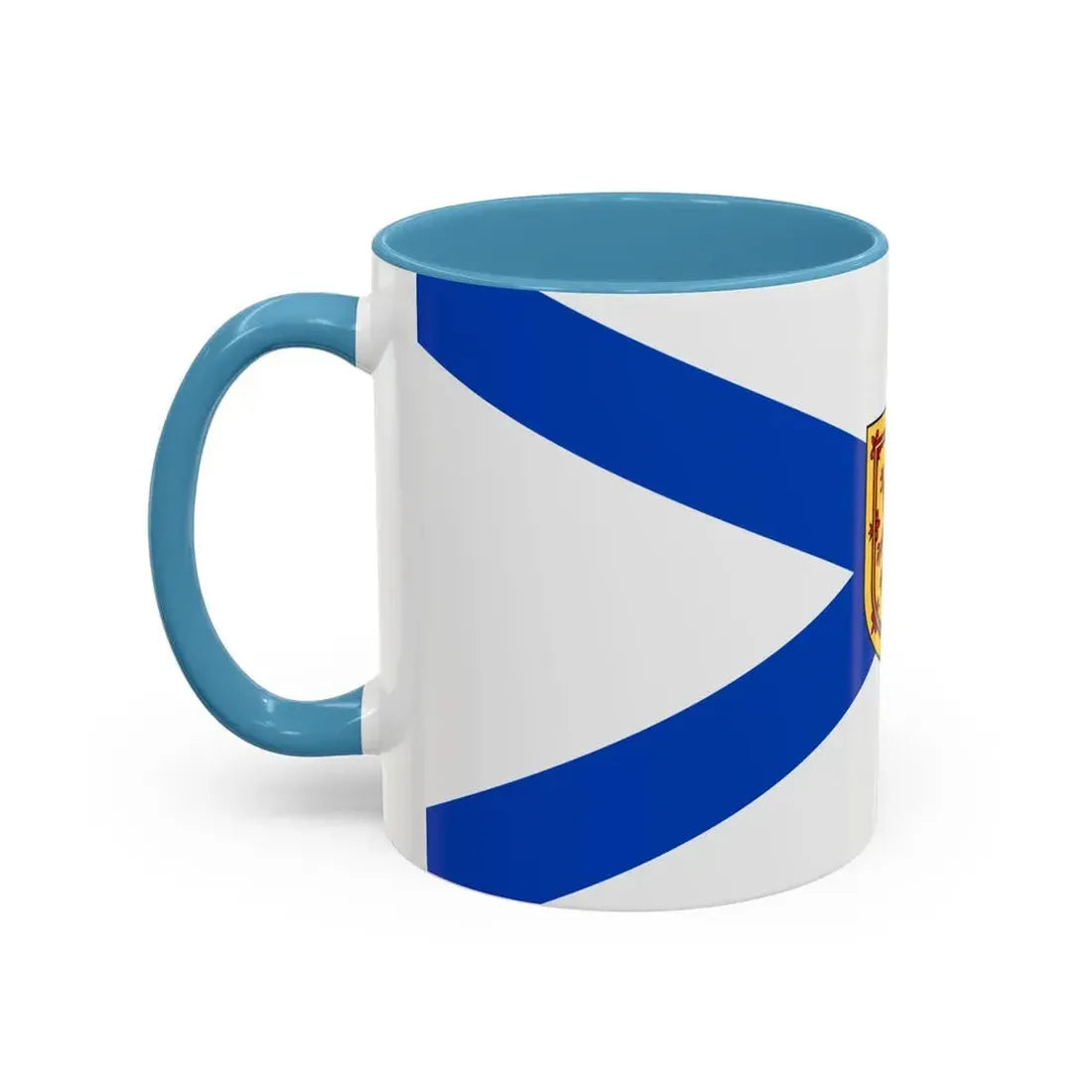 Flag of Nova Scotia Canada - Accent Coffee Mug - Go Mug Yourself