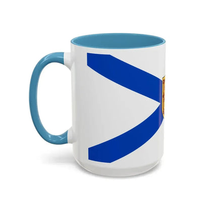 Flag of Nova Scotia Canada - Accent Coffee Mug - Go Mug Yourself