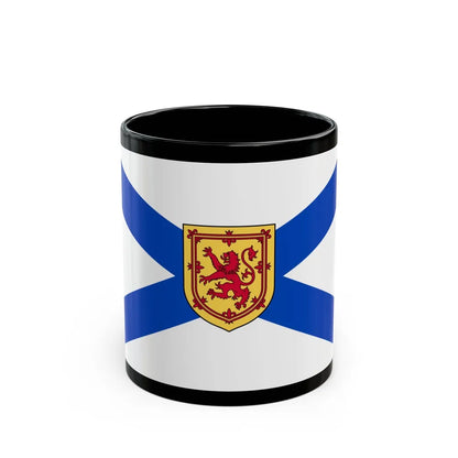 Flag of Nova Scotia Canada - Black Coffee Mug-11oz-Go Mug Yourself