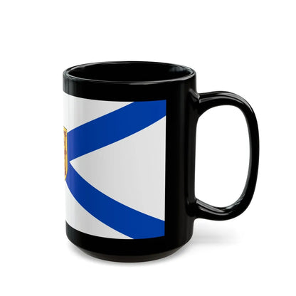 Flag of Nova Scotia Canada - Black Coffee Mug-Go Mug Yourself