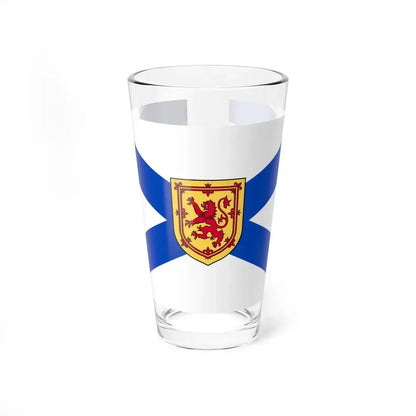 Flag of Nova Scotia Canada - Pint Glass 16oz 16oz - Go Mug Yourself