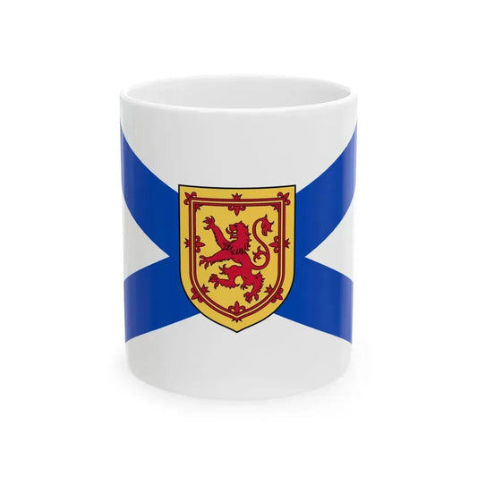 Flag of Nova Scotia (Canada) White Coffee Mug 11oz - Go Mug Yourself