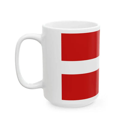 Flag of Novara (Italy) White Coffee Mug - Go Mug Yourself