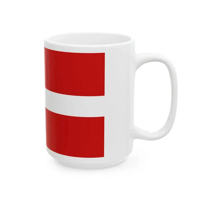 Flag of Novara (Italy) White Coffee Mug - Go Mug Yourself