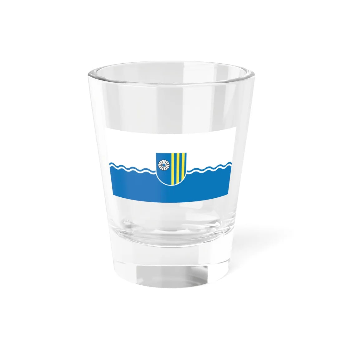 Flag of Novałukoml (Belarus) Shot Glass 1.5oz 1.5oz - Go Mug Yourself
