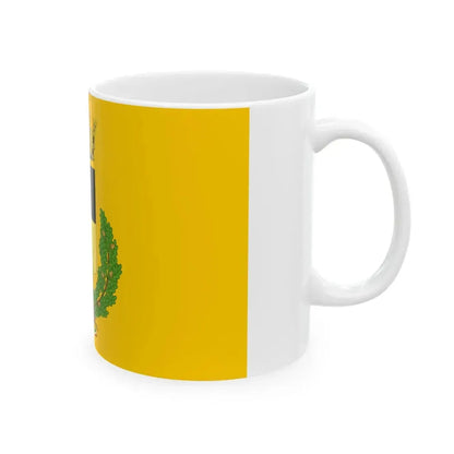 Flag of Novellara (Italy) White Coffee Mug - Go Mug Yourself