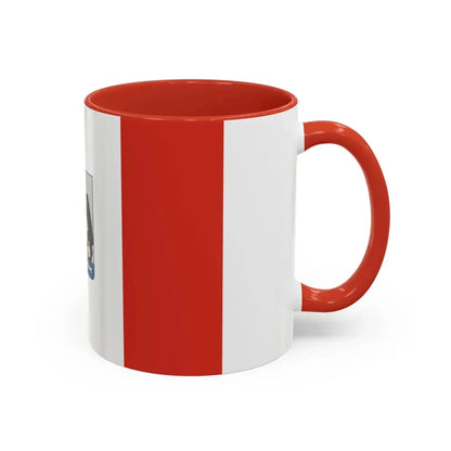Flag of Novgorod Oblast Russia - Accent Coffee Mug - Go Mug Yourself