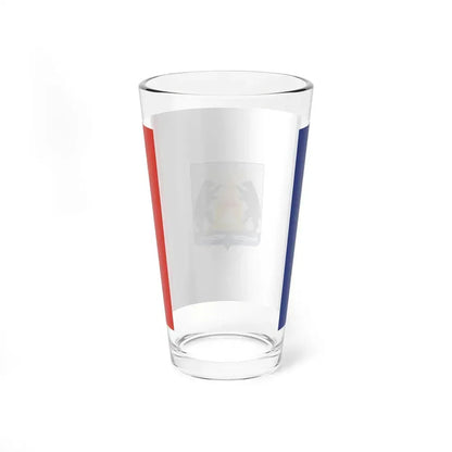 Flag of Novgorod Oblast Russia - Pint Glass 16oz - Go Mug Yourself