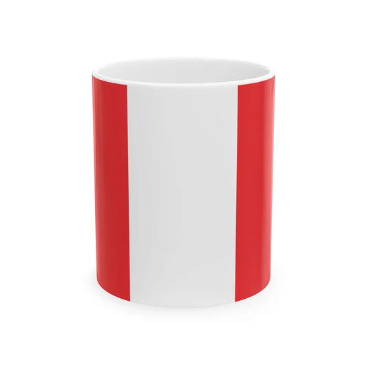 Flag of Novhorodkivskiy raion (Ukraine) White Coffee Mug 11oz - Go Mug Yourself