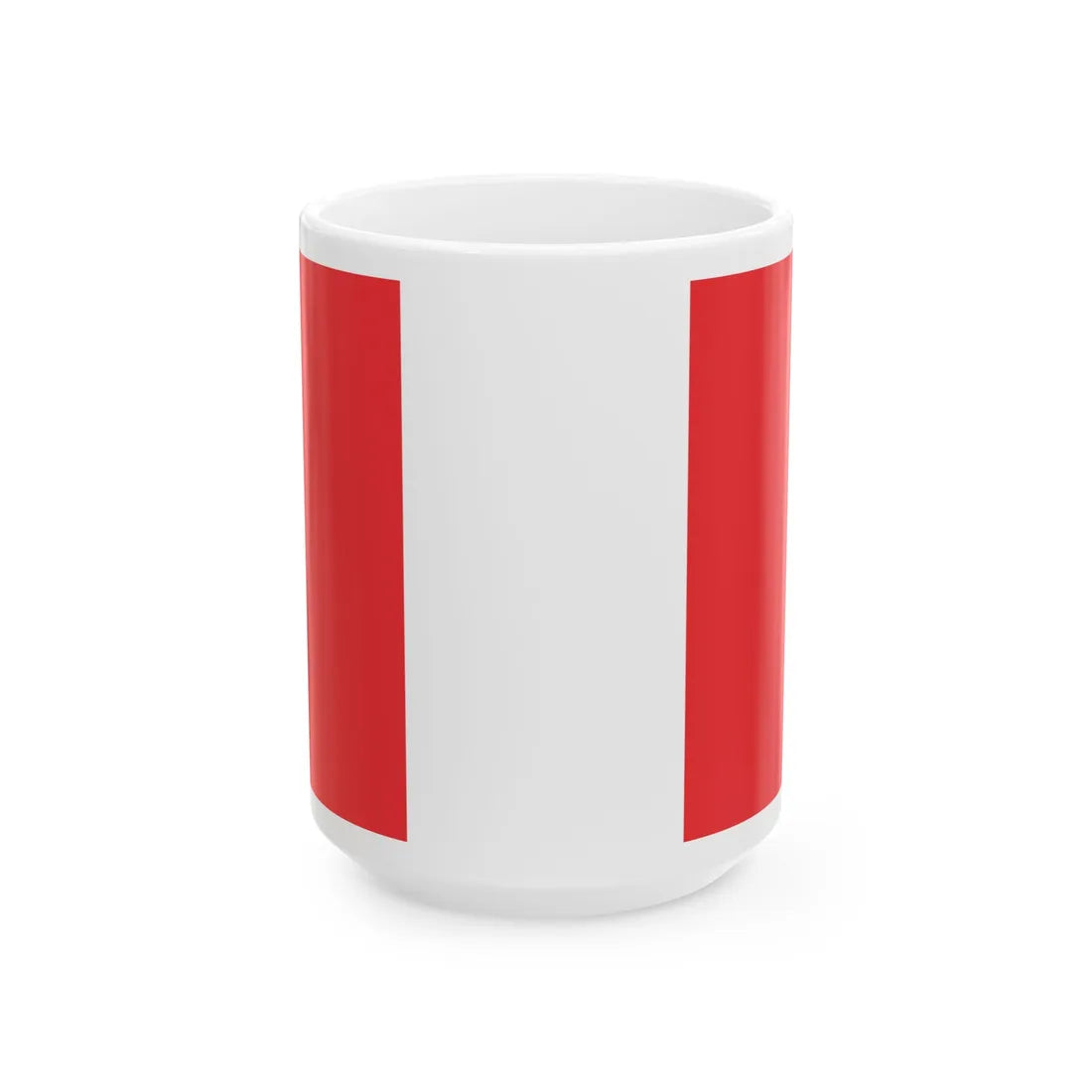 Flag of Novhorodkivskiy raion (Ukraine) White Coffee Mug 15oz - Go Mug Yourself