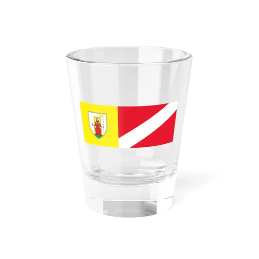 Flag of Novo Mesto (Slovenia) Shot Glass 1.5oz 1.5oz - Go Mug Yourself