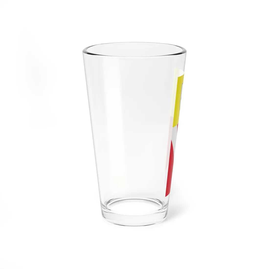 Flag of Novo Mesto vertical (Slovenia) Pint Glass 16oz - Go Mug Yourself